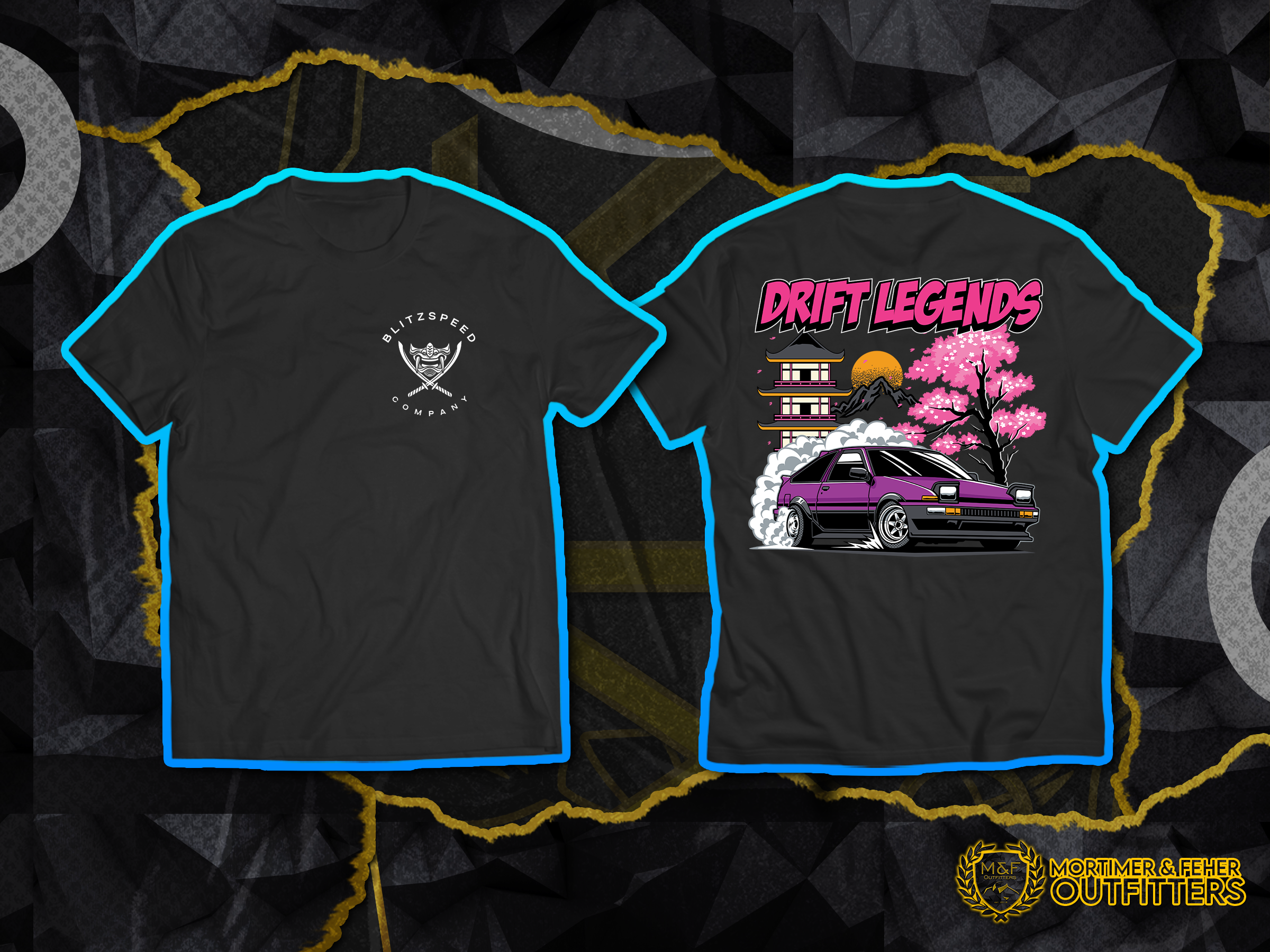 MF® - Toyota AE86 Drift Legends T-Shirt