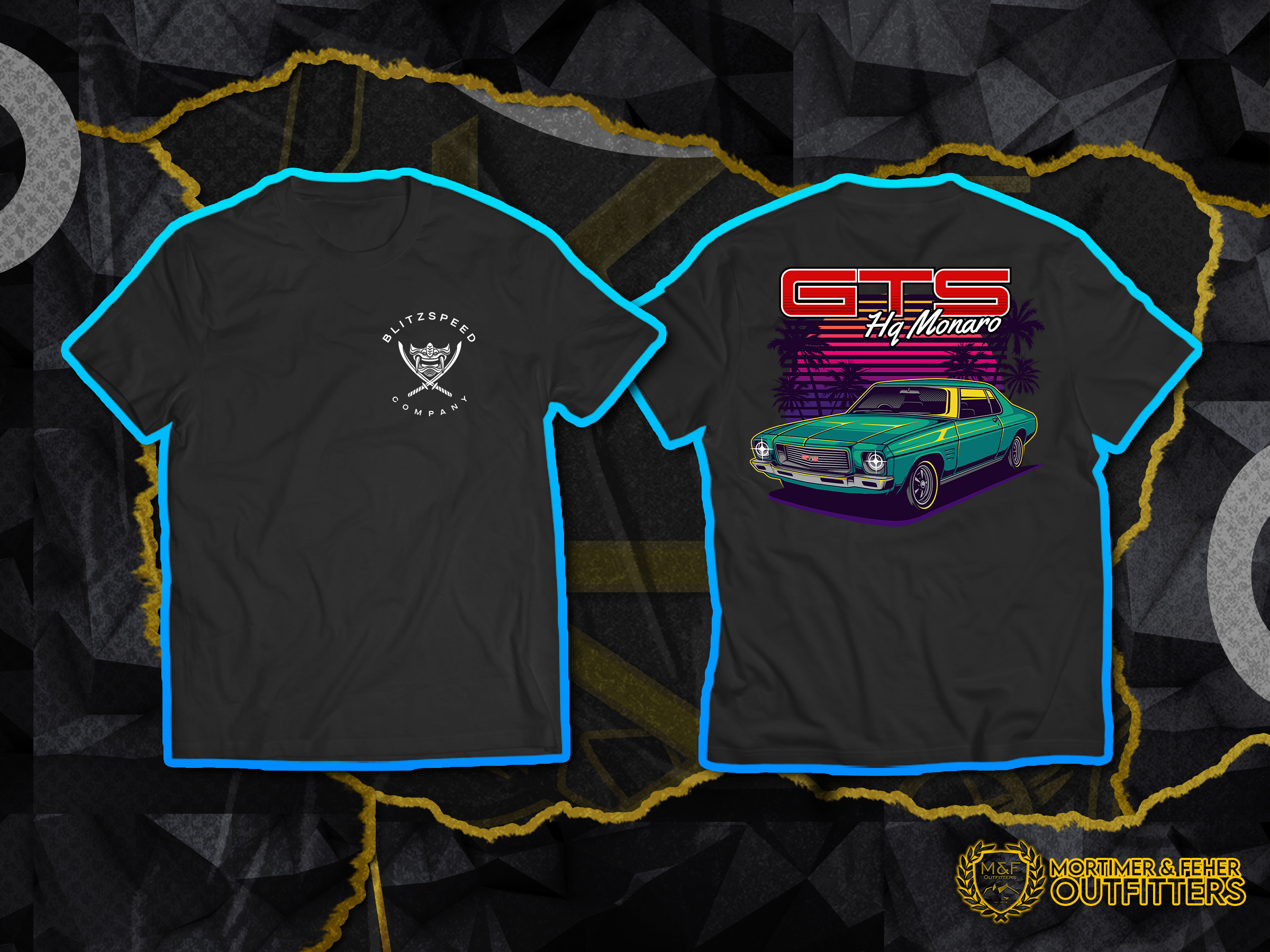 MF® - Holden Monaro GTS HQ Retro T-Shirt