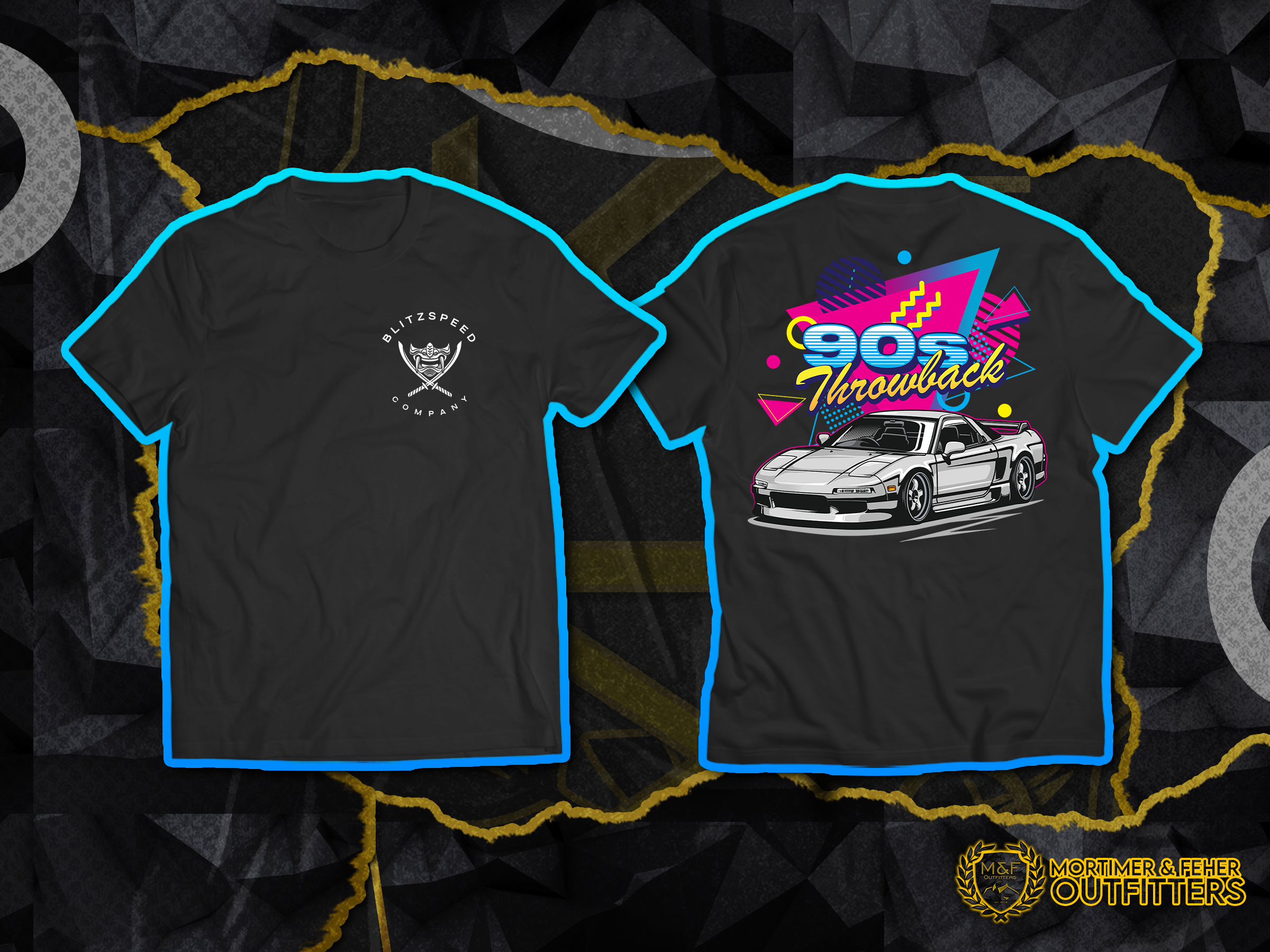 MF® - Honda NSX 90s Throwback Retro T-Shirt