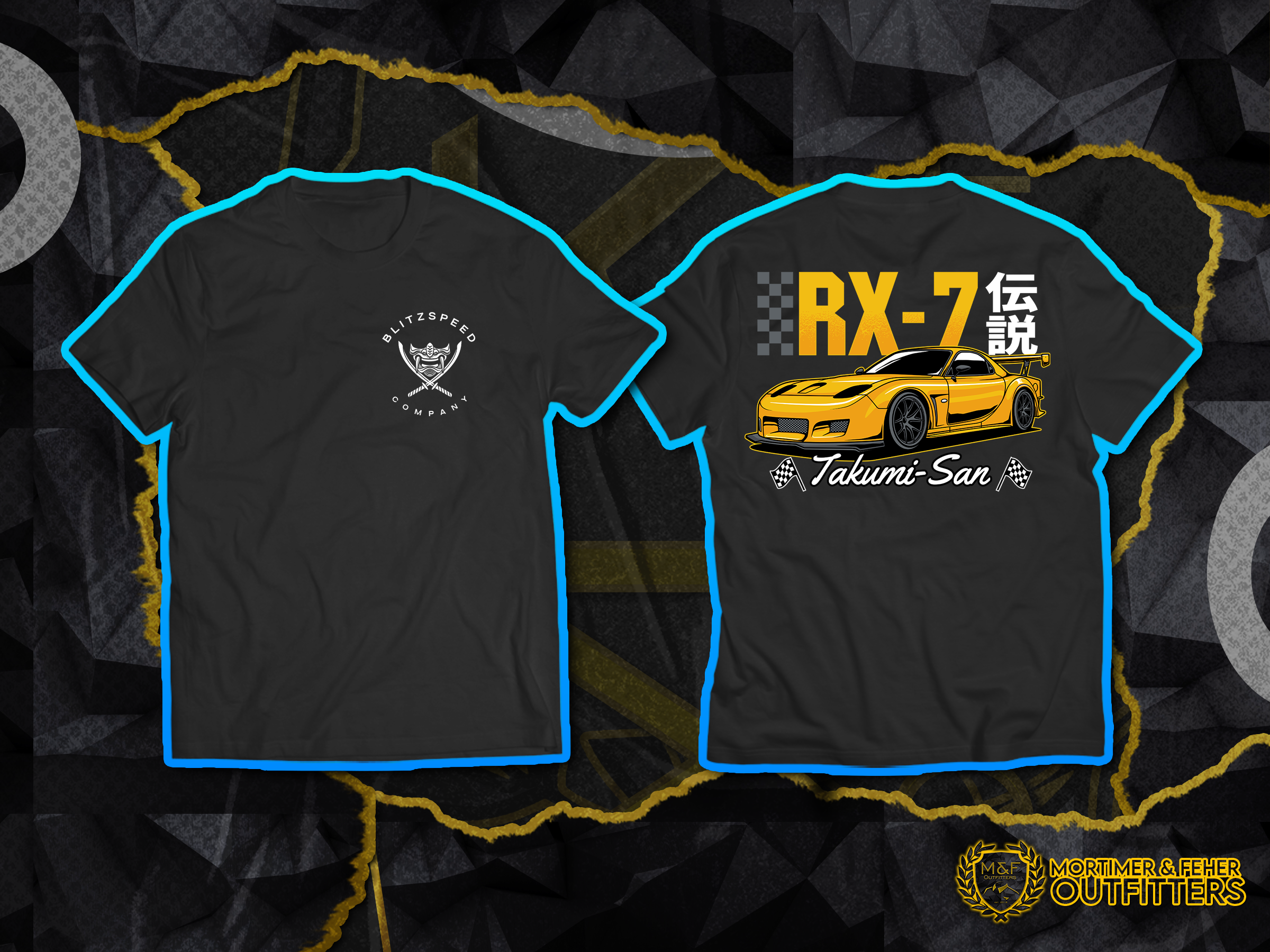 MF® - Mazda RX-7 Takumi-San JDM T-Shirt