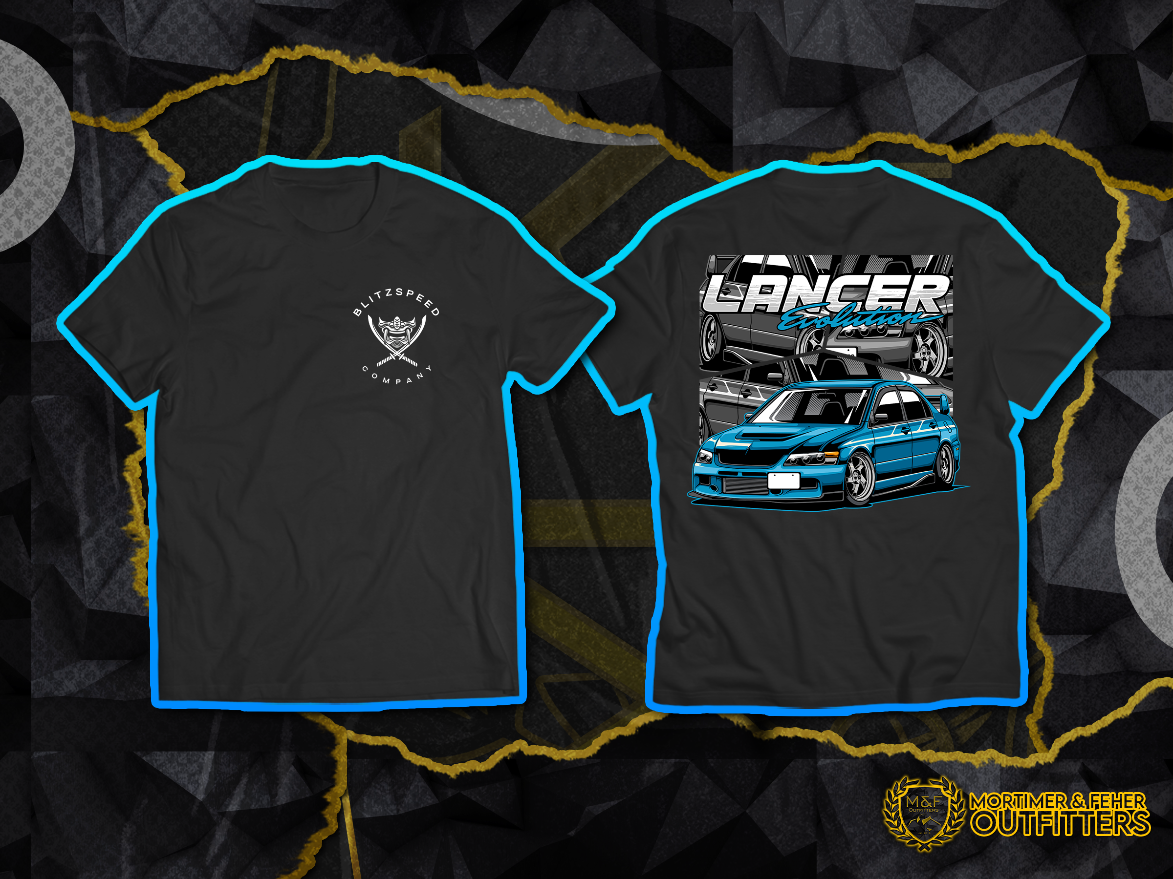 MF® - Mitsubishi Evo 8 Street Fighter T-Shirt