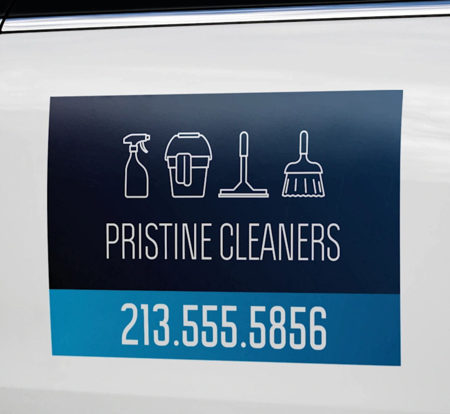 Custom Car Door Decal