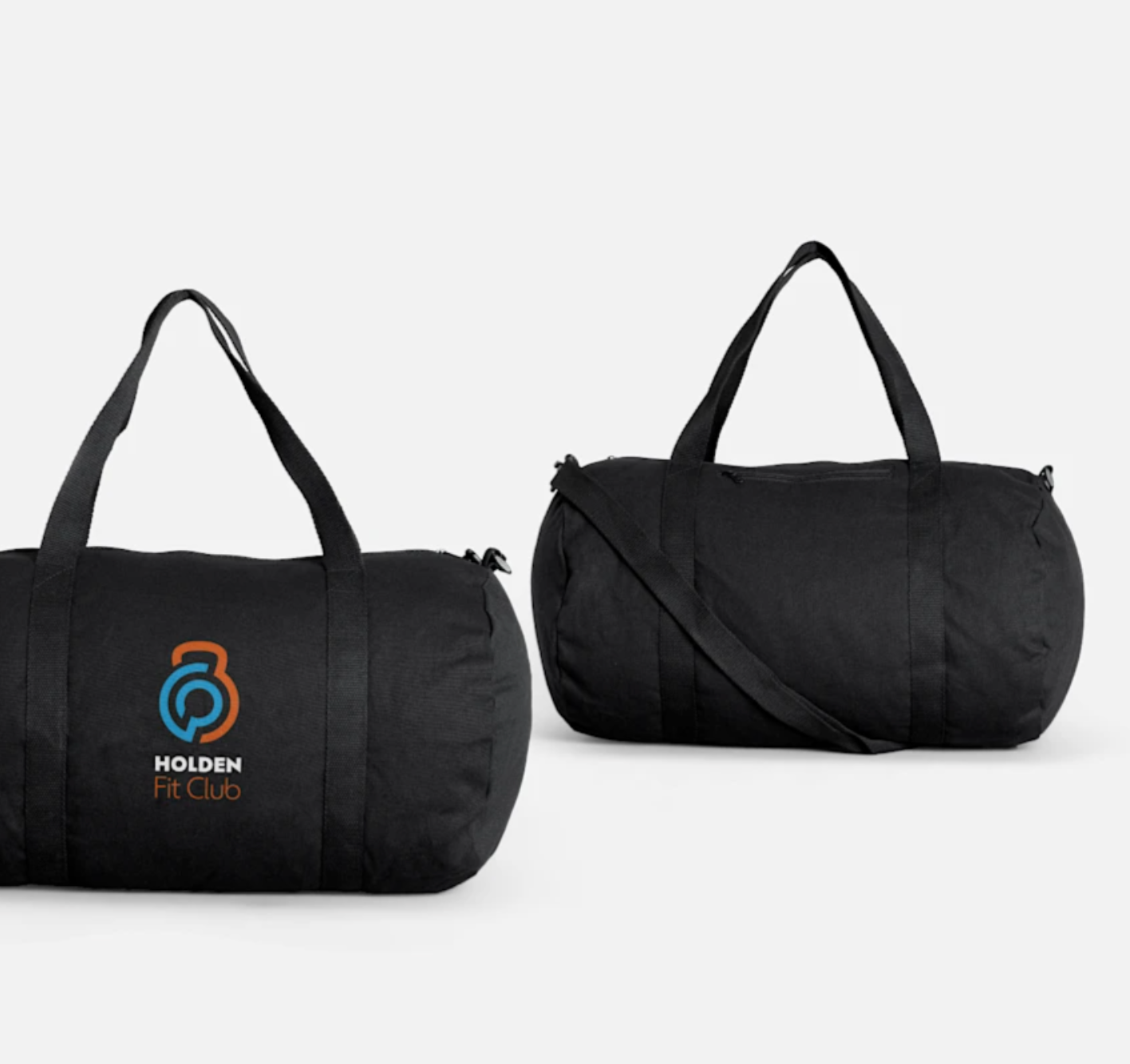 Custom Screen Printed Duffle Bag