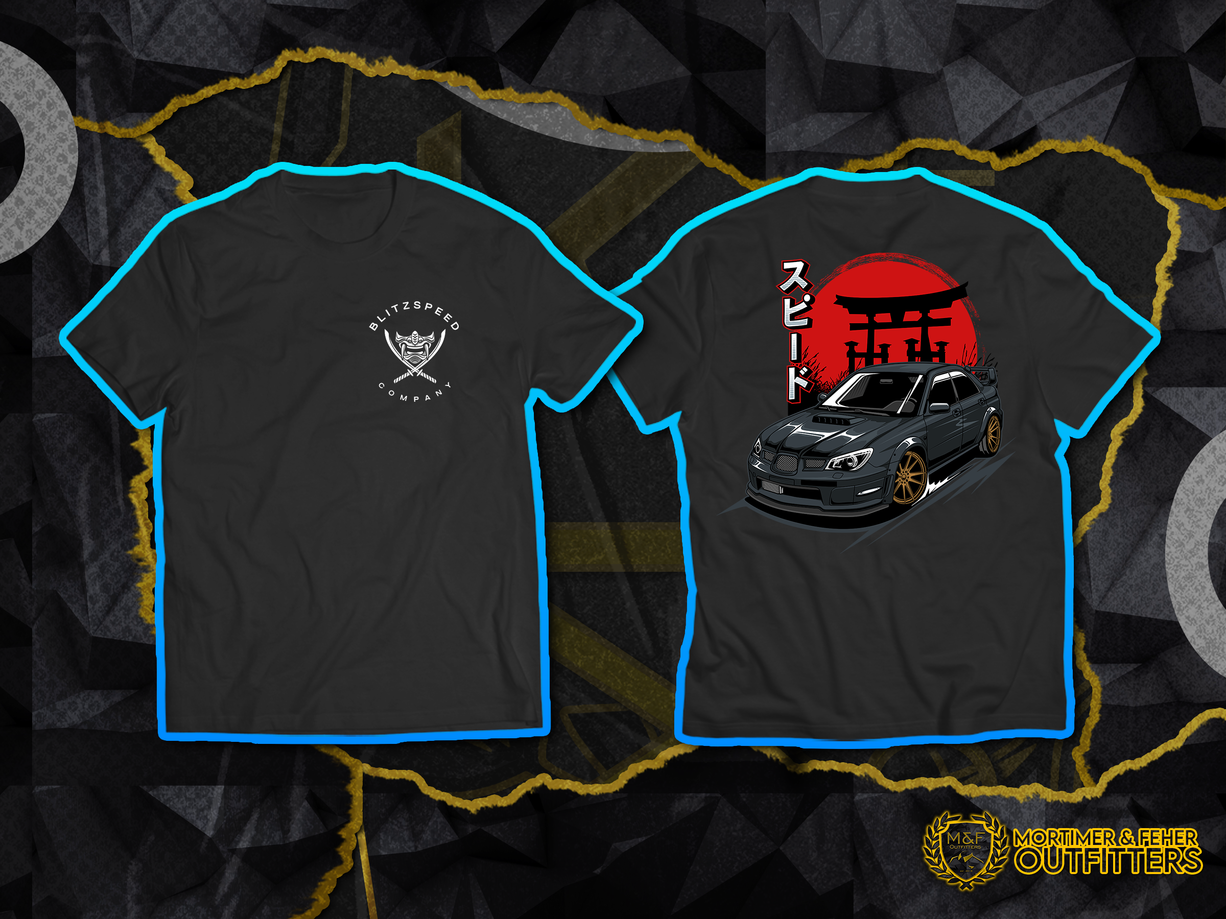 MF® - Subaru WRX Sti JDM Samurai T-Shirt