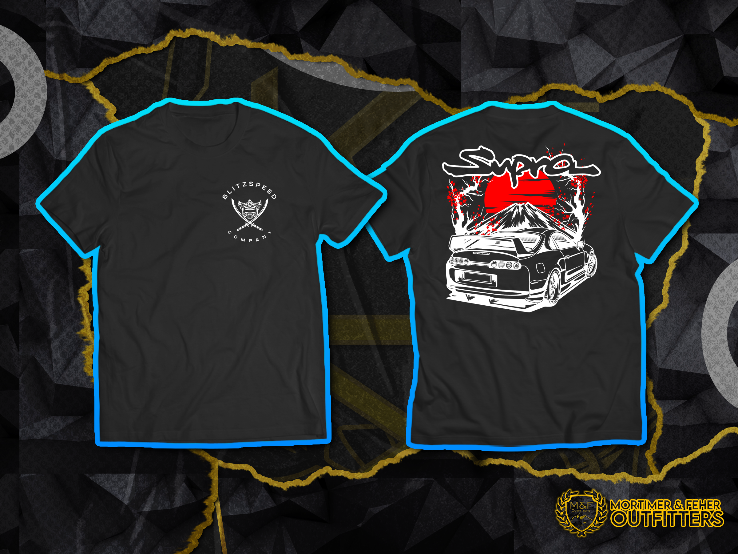 MF® - Toyota Supra JDM Rising Sun T-Shirt